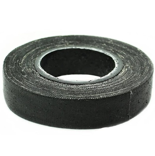 Изолента хлопчатобумажная прорезиненная Biber 92012 черная 200 гр Изолента хлопчатобумажная прорезиненная Biber 92012 черная 200 гр