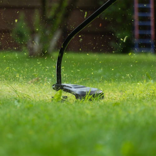 Триммер электрический ЭКИ-1100, 1100 Вт, 350 мм, катушка, разборная штанга Сибртех фото 13