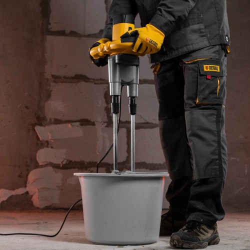 Миксер строительный EM-2-1600, 1600 Вт, 200-480/250-680 об/мин Denzel фото 18