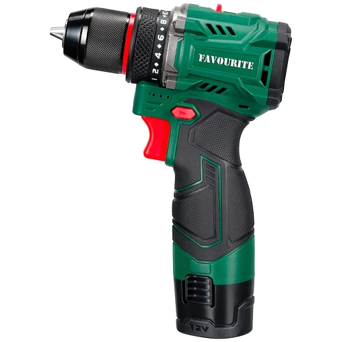 Дрель-шуруповёрт акк. FAVOURITE DC NB12 Li-ion, 12В, бесщёточн. 121150212 фото 5 Дрель-шуруповёрт акк. FAVOURITE DC NB12 Li-ion, 12В, бесщёточн. 121150212 фото 5