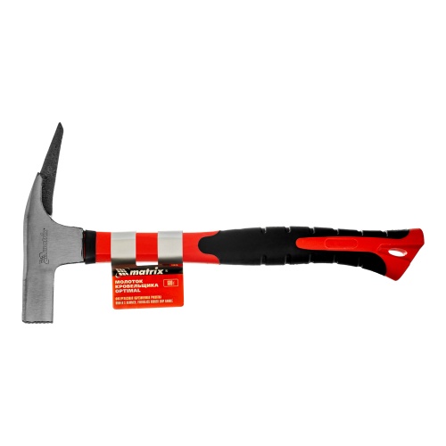 Молоток кровельщика "optimal", 600 г, фибергласовая обрезиненная рукоятка Matrix фото 7
