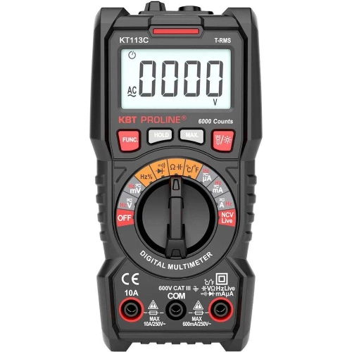 Мультиметр цифровой КВТ KT 113С серия PROLINE 91918