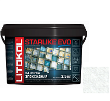 Затирка эпоксидная для швов Litokol Starlike Evo S.100 Bianco Assoluto 2,5 кг