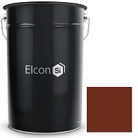 Эмаль термостойкая Elcon Max Therm 400 градусов коричневая 25 кг