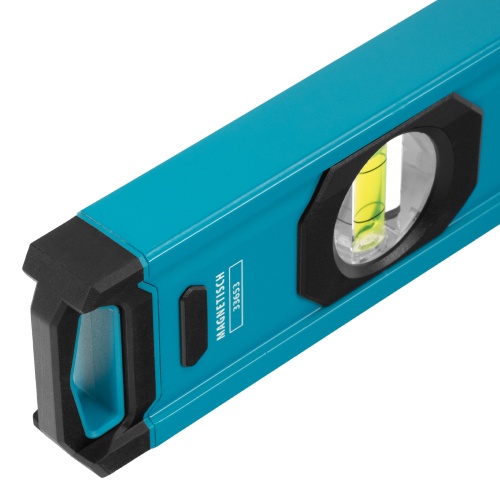 Уровень алюминиевый, магнит., фрезерованный, 3 глазка, 0,5 мм/м, 1000 мм Gross фото 6