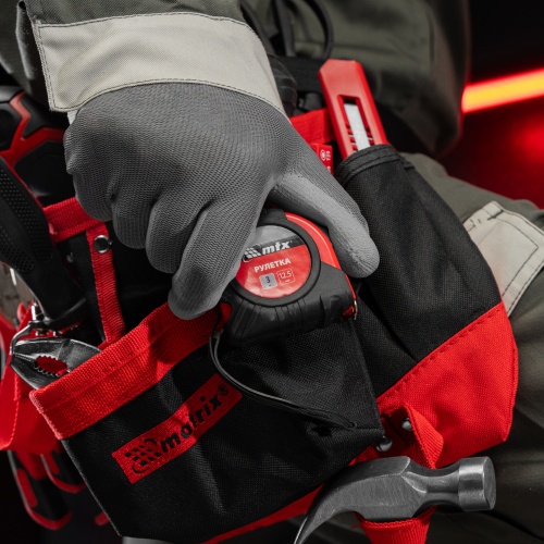 Сумка-пояс одинарная, 7 карманов Matrix фото 12