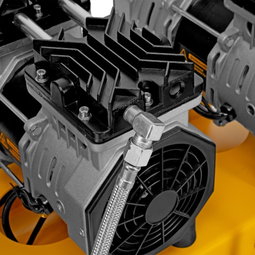 Компрессор безмасляный, малошумный  DLS 2250/100, 2250 Вт, 3x750, 100 л, 410 л/мин блок управления/ Denzel фото 15