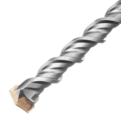 Бур по бетону, двойная спираль, три пылеотводящие кромки, 22 x 310 мм DENZEL фото 3 Бур по бетону, двойная спираль, три пылеотводящие кромки, 22 x 310 мм DENZEL фото 3