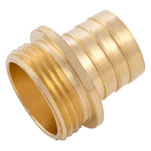 Штуцер для шланга 1" с наружной резьбой G1" Denzel фото 2