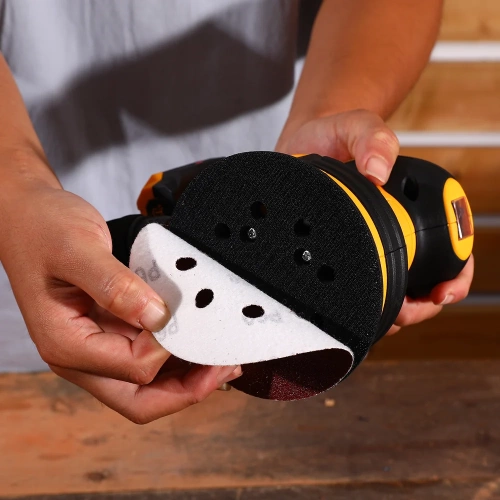 Шлифмашина эксцентриковая аккумуляторная DEKO DKCG-125, 20В, 1x2.0Ач 084-1041 фото 6