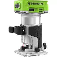 Аккумуляторный фрезер Greenworks 24V, бесщеточный, без АКБ и ЗУ 3502507