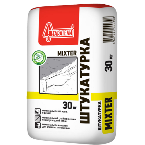 Штукатурка Старатели Mixter 30 кг Штукатурка Старатели Mixter 30 кг