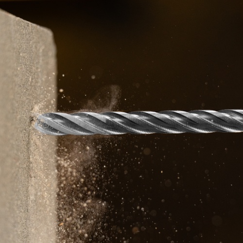 Бур по бетону, цельная крестовая пластина, 8x315 мм, SDS PLUS Denzel фото 9