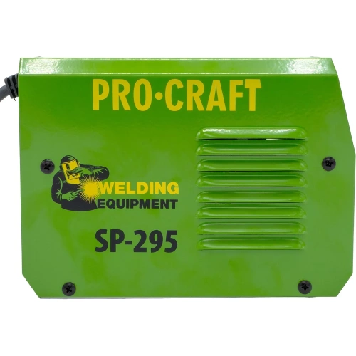 Сварочный аппарат инверторный PROCRAFT 5кВт, 20-250А, ММА/LIFT-TIG SP-295 BMC фото 11 Сварочный аппарат инверторный PROCRAFT 5кВт, 20-250А, ММА/LIFT-TIG SP-295 BMC фото 11