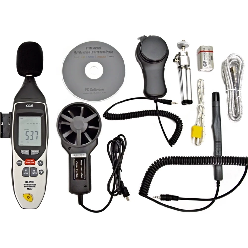 Многофункциональный цифровой измеритель окружающей среды СЕМ DT-859B 875177 фото 5 Многофункциональный цифровой измеритель окружающей среды СЕМ DT-859B 875177 фото 5