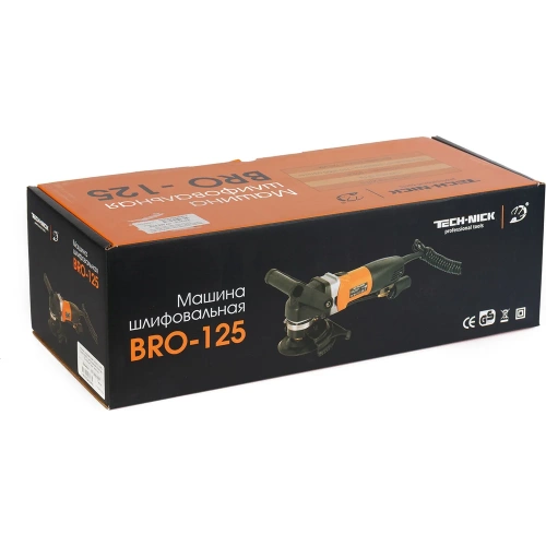 Шлифовальная машина TECH-NICK 125 MM BRO (0,8кВт/220В) 700-3000 об./мин 177.000.0006 фото 9 Шлифовальная машина TECH-NICK 125 MM BRO (0,8кВт/220В) 700-3000 об./мин 177.000.0006 фото 9