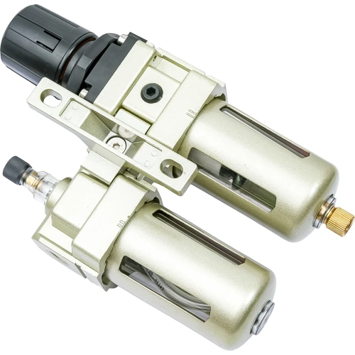 Фильтр-влагоотделитель для компрессора с регулятором давления и лубрикатором (1/4"; 1700 л/мин; 10 бар) Gigant GAC3010-02 фото 4 Фильтр-влагоотделитель для компрессора с регулятором давления и лубрикатором (1/4"; 1700 л/мин; 10 бар) Gigant GAC3010-02 фото 4