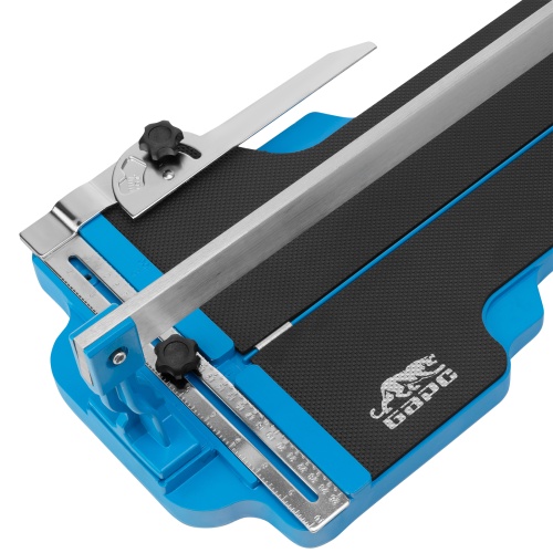 Плиткорез ручной монорельсовый 750 х 14 мм, ходовая каретка, 9/4 регулировка подшипников, литая станина Барс фото 5