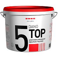 Шпатлевка финишная полимерная Danogips (Sheetrock) Dano Top 5 10 л