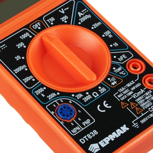 Цифровой мультиметр ЕРМАК DT-838 660-005 фото 6