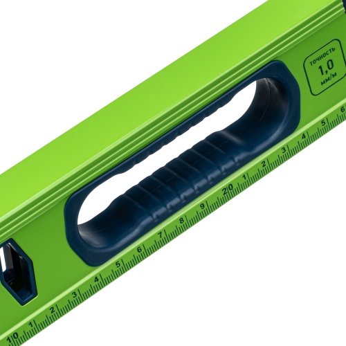 Уровень алюминиевый УС-1, 0-600, фрезерованный, 3 глазка, рукоятки, 600 мм Сибртех фото 6