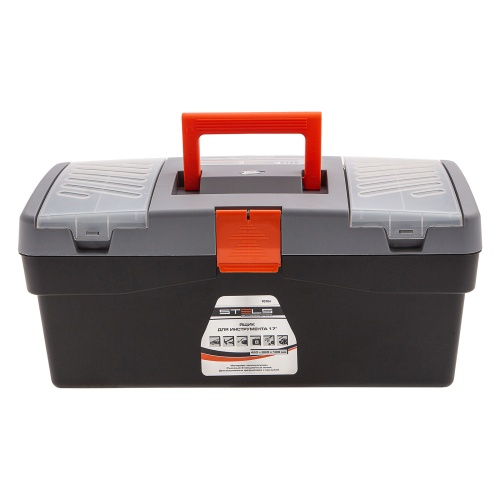 Ящик для инструмента 17", 420 х 220 х 180 мм, пластик Stels фото 3