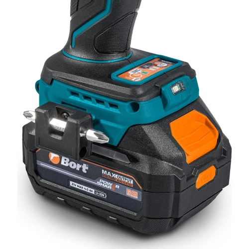 Аккумуляторная ударная дрель-шуруповерт BORT BAB-21U (2x4А.ч) 93414837 фото 10