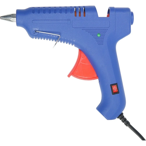 Клеевой пистолет ТУНДРА 80 Вт, 220 В, выключатель, индикатор, антикапля, шнур 1.2 м, 11 мм 4365665 фото 3