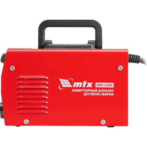 Инверторный аппарат дуговой сварки MTX MMA-220BS, 220 А, ПВ 60пр// 94399 фото 9