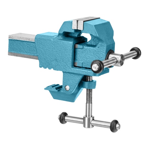 Тиски слесарные, 63 мм, крепление для стола, винтовой зажим (Глазов) фото 26