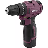 Аккумуляторная ударная дрель-шуруповерт KITFORT КТ-6505