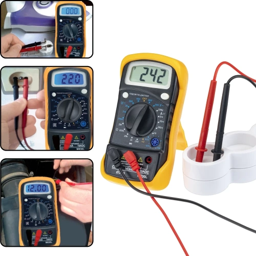 Цифровой мультиметр duwi M830L PROFI с противоударным чехлом, 26044 8 фото 9 Цифровой мультиметр duwi M830L PROFI с противоударным чехлом, 26044 8 фото 9
