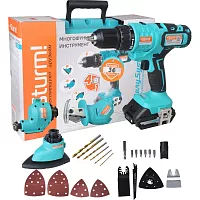 Аккумуляторный мультитул Sturm 1BatterySystem CMT1802