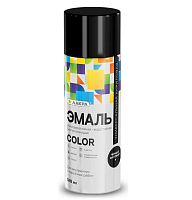 Эмаль аэрозольная Лакра Color универсальная черная матовая 4 520 мл