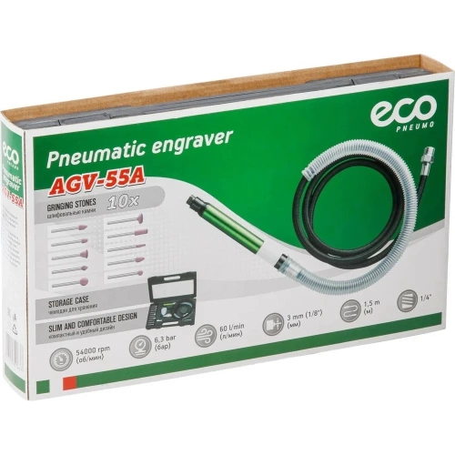 Пневматический гравер ECO 12151 AGV-55A фото 7