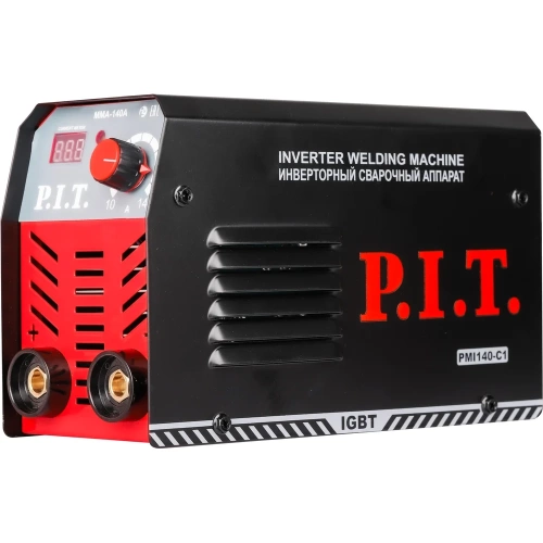Сварочный аппарат P.I.T. IGBT 4.0кВт, 140А ,ПВ-60, ММА 1.6-3.2мм, 190-250В, ремень PMI140-C1 Сварочный аппарат P.I.T. IGBT 4.0кВт, 140А ,ПВ-60, ММА 1.6-3.2мм, 190-250В, ремень PMI140-C1