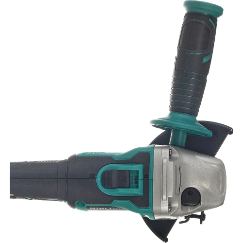 Аккумуляторная бесщеточная угловая шлифмашина MINLI 125mm Li-ion 18Vx2 DC201-4.0A фото 8