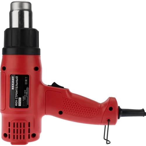 Фен строительный REXANT 230 В/1800 Вт, COMPACT 12-0051 фото 10 Фен строительный REXANT 230 В/1800 Вт, COMPACT 12-0051 фото 10