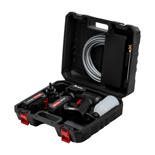 Моечная машина высокого давления аккумуляторная А-21-02, 40 бар, 4 л/мин, Li-ion 21 В, 2 акк. MTX фото 27