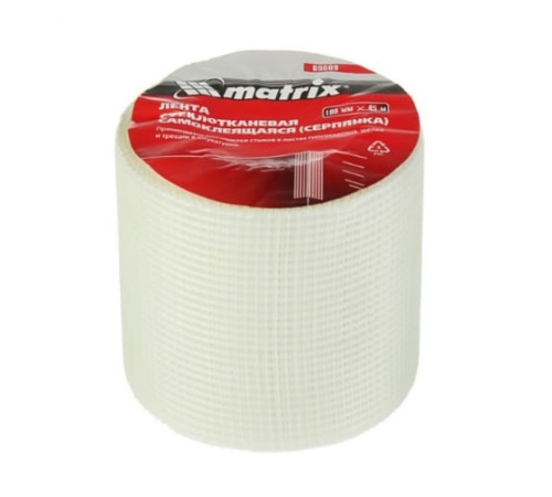 Серпянка самоклеящаяся Matrix 89009 100 мм 45 м