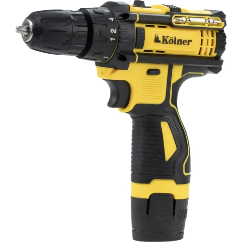 Дрель-шуруповерт аккумуляторная Kolner 12В, 29 Нм, KCD 12/2C, БЗП 0,8-10 мм, 0-350/1350 об/мин, 2 скорости, подсветка 8020100573 Дрель-шуруповерт аккумуляторная Kolner 12В, 29 Нм, KCD 12/2C, БЗП 0,8-10 мм, 0-350/1350 об/мин, 2 скорости, подсветка 8020100573