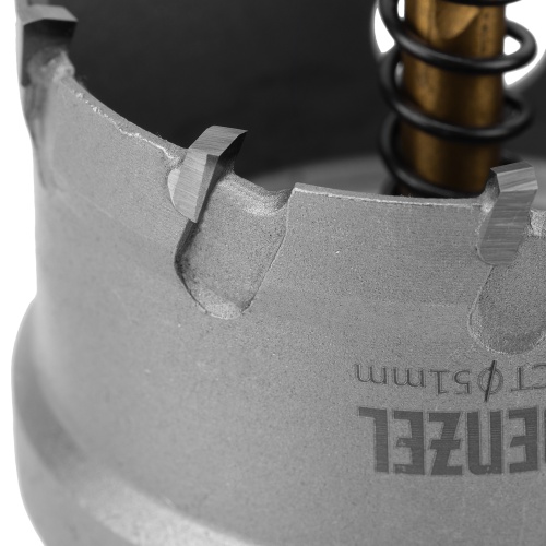 Коронка по металлу твердосплавная, 51 мм Denzel фото 7