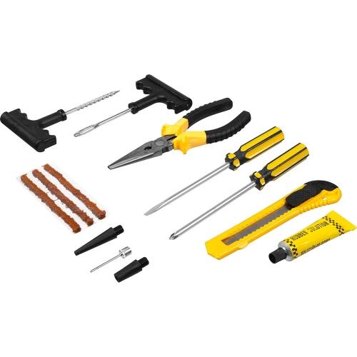 Компрессор металлический SKYWAY 60л/мин 2х поршневой с крокодилами СОЮЗ 10 АТМ, в кейсе S02001026 фото 7