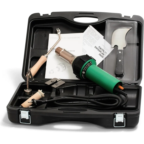 Набор для сварки линолеума Swissplast фен сварочный 1600S Premium LINOLEUMKIT