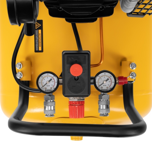 Компрессор воздушный BCV2200/100, ременный привод, 2.2 кВт, 100 литров, 370 л/мин Denzel фото 19