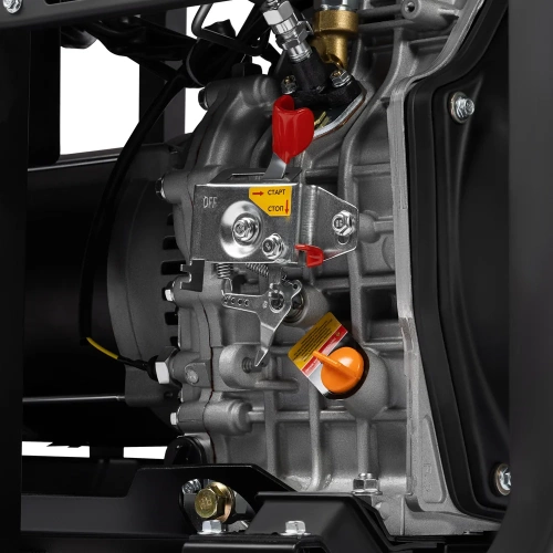 Дизельный генератор KR8500DEA 8,5кВт 230В 16л коннектор автоматики электростартер KRANZ KR-16-1315 фото 10 Дизельный генератор KR8500DEA 8,5кВт 230В 16л коннектор автоматики электростартер KRANZ KR-16-1315 фото 10