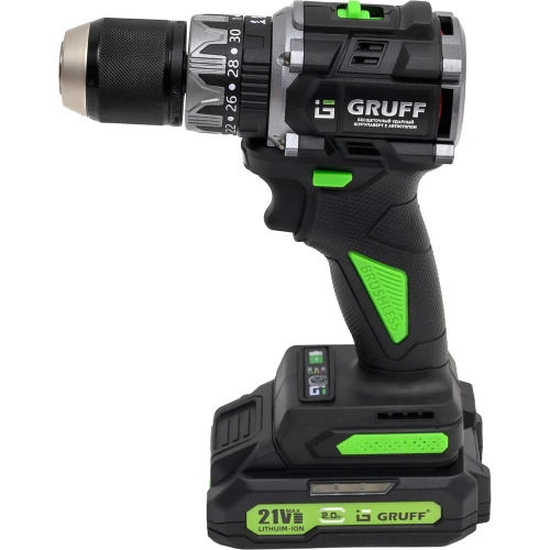 Аккумуляторный шуруповерт GRUFF GF-21DZ фото 6