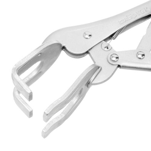 Зажим ручной, двойной, точечная фиксация, 225 мм Сибртех фото 5