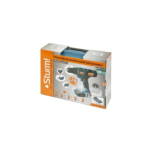 Аккумуляторный мультитул Sturm 1BatterySystem CMT1802 фото 4