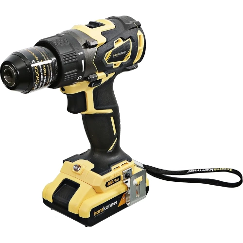 Аккумуляторная дрель-шуруповерт Hanskonner HCD1865BL Аккумуляторная дрель-шуруповерт Hanskonner HCD1865BL